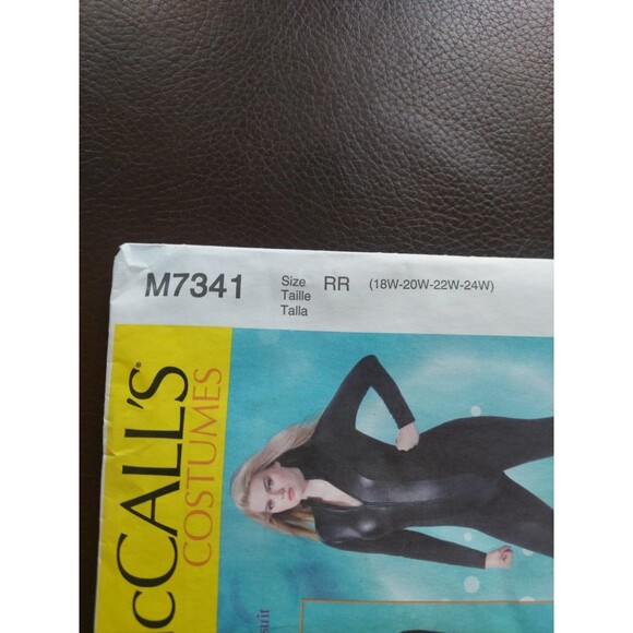 McCalls Women's Plus Size 18-24W Yaya Hans Ultimate Bodysuit Pattern 7341 - Picture 3 of 10